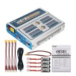 EV-PEAK CQ3 Four-channel Independent Output 6S 100W Multi-functional Balanced Charger for UAV for RC Plane,RC Car,RC Boat